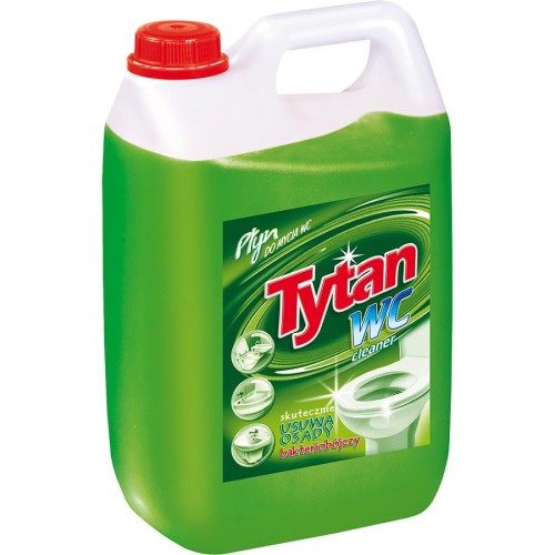 TYTAN PŁYN DO CZYSZCZENIA TOALET 5L ZIELONY
