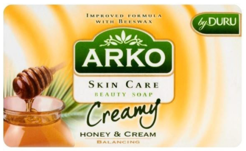 MYDŁO W KOSTCE 100G ARKO KREM I MIÓD