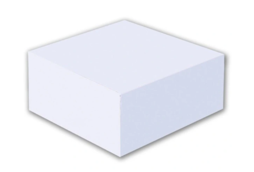 KOSTKA NIEKLEJONA BIAŁA 8,5x8,5x3,5 OX1490