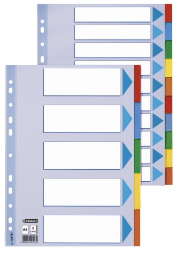 PRZEKŁADKI KARTONOWE ESSELTE