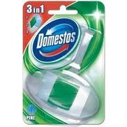 Domestos kostka WC 3w1  koszyk pine